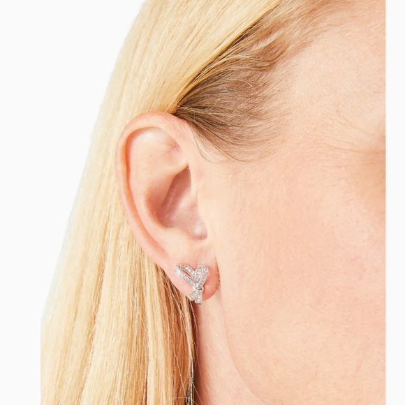 All Tied Up Pave Studs - Picture 7 of 8